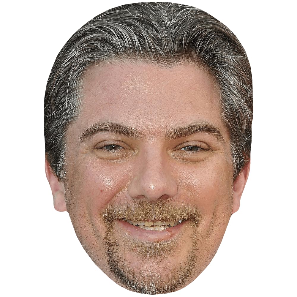 Jeremy Miller (Beard) Celebrity Mask, Flat Card Face, Fancy Dress Mask