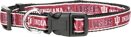 Miniatura 145 de Collar para mascotas NCAA - Resistente, fuerte, duradero y ajustable, collar de perro NCAA -, Bulldogs de Mississippi State, L, Team