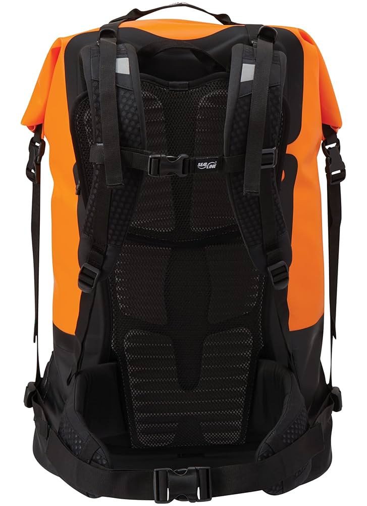 ジャークチキン SEALLINE Pro Pack SealLine Pro Pack Waterproof Backpack, Black, 70-Liter