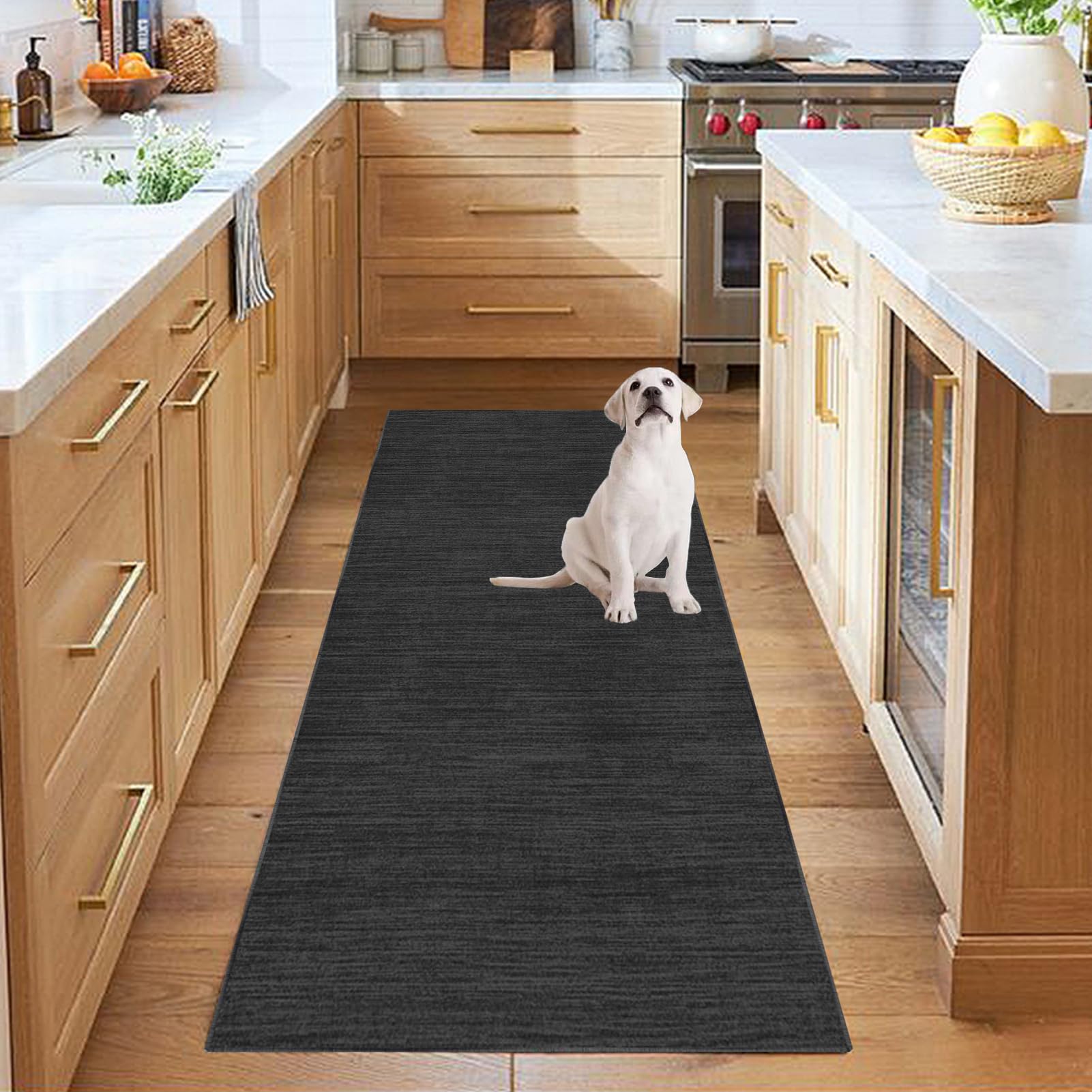 Tappeto Runner Cucina 40x80 Cm Antiscivolo E Lavabile | Passatoia Moderna Per Corridoio Ingresso