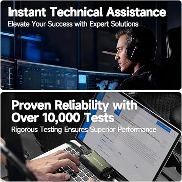 TOPDON RLink J2534 Reprogramming Tool, High-Speed J2534 Pass-Thru Programmer, OEM Reprogramming and Diagnostic Tool, Supports J2534/D-PDU/CAN-FD/DoIP, 17+ Vehicle Brands Supported
