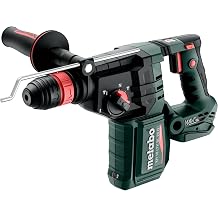 metabo KH 18 LTX BL 28 Q Cordless Combination Hammer 18 V Rotary Hammer & Chisel Hammer | 3 J impact energy, SDS-plus mount, brushless, metabo Quick, without battery and charger, includes 2 feed and depth stop