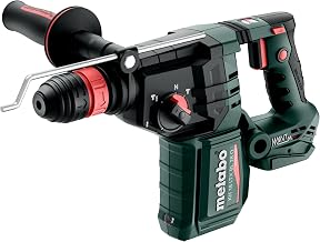 metabo Akku-Kombihammer KH 18 LTX BL 28 Q - 18 V, 3 J Schlagenergie, 4470 /min Schlagzahl - SDS-plus, Bürstenlos, Metabo Quick-Wechselfutter, Staubfreies Bohren, LED-Arbeitslicht, Vibrationsdämpfung