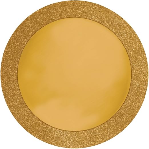 Amazon.co.jp Gold Glitz Prismatic Placemats ゴールドの輝きプリズムランチョン♪ハロウィン♪
