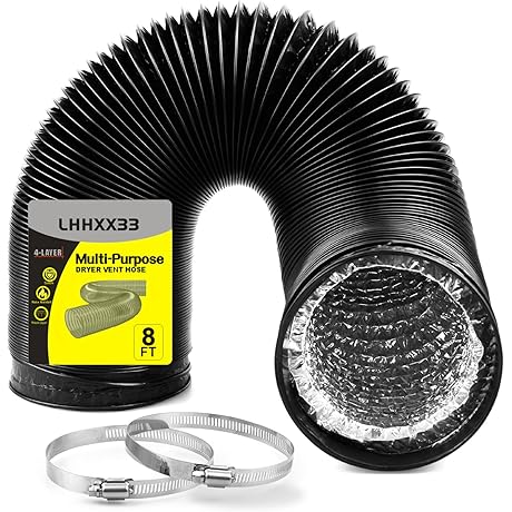 Heavy-Duty Dryer Vent Hose: Safe, Flexible, and Durable Ventilation
