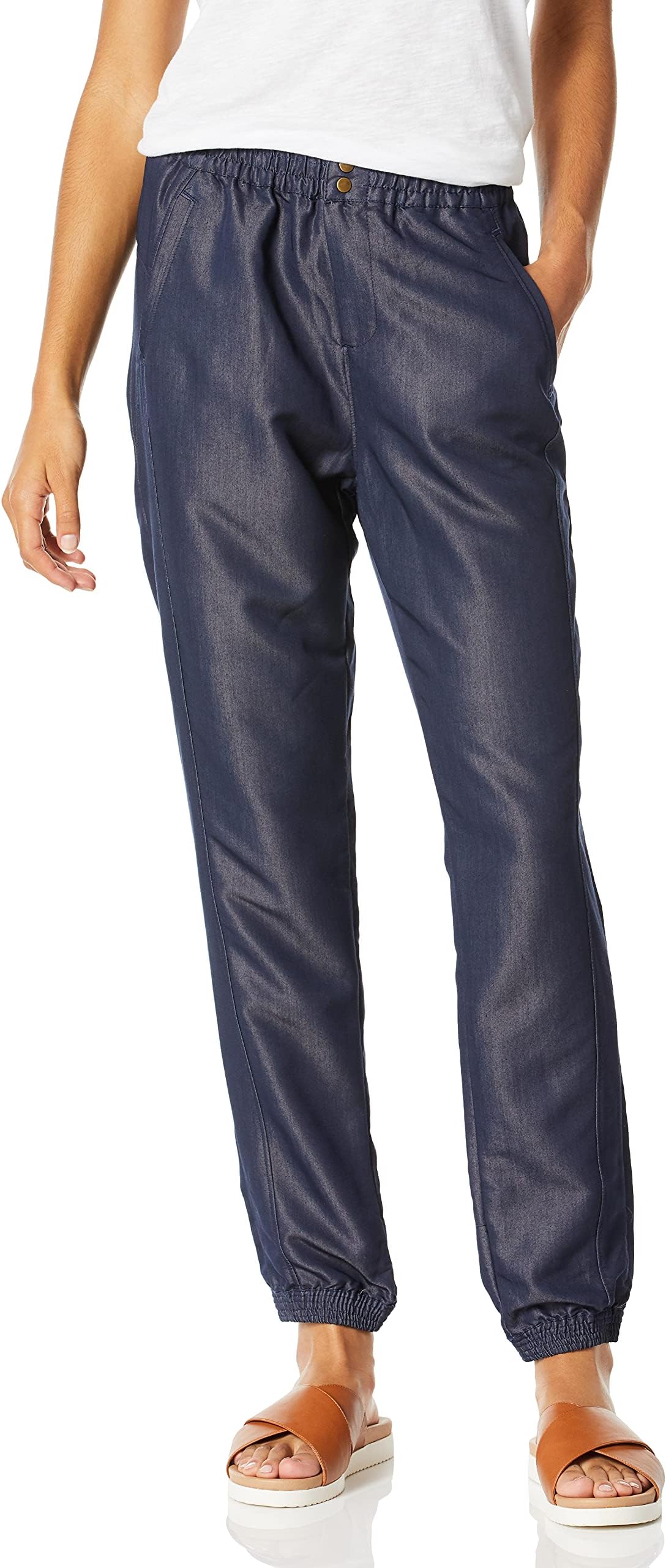 Nanette Nanette Lepore Women's Pull-On Jogger Pants, Dark Navy 4