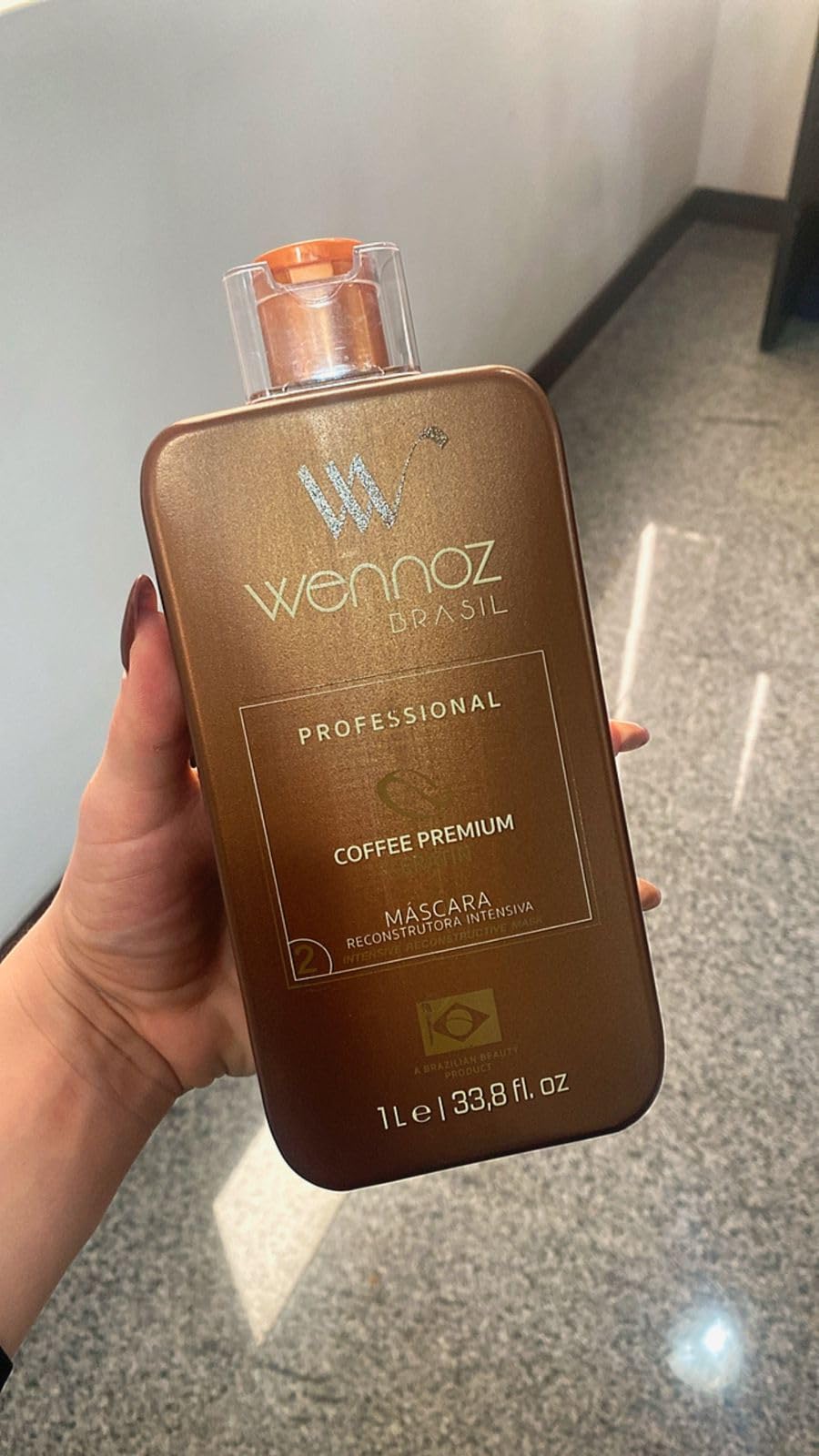 Amazon.com: Treatment Keratin Wennoz Coffee Premium - ONLY STEP 2