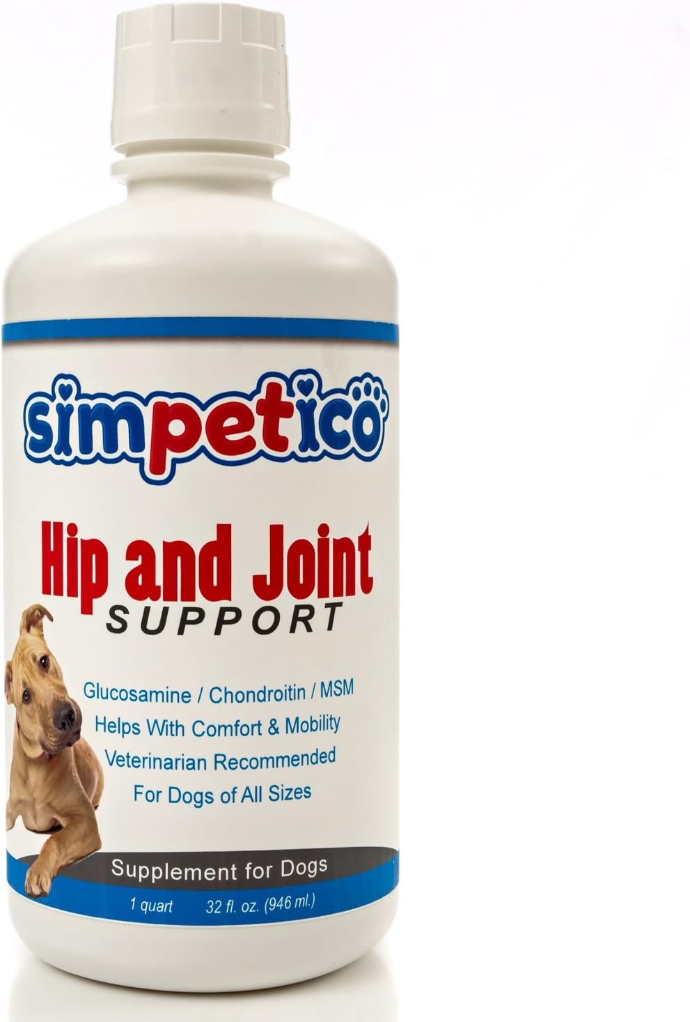Simpetico Glucosamine for Dogs Liquid Hip and Joint