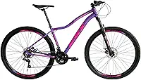 BICICLETA ARO 29 BIKE MTB ALUMÍNIO KSX 21V MARCHAS INDEX CABEAMENTO INTERNO FEMININA