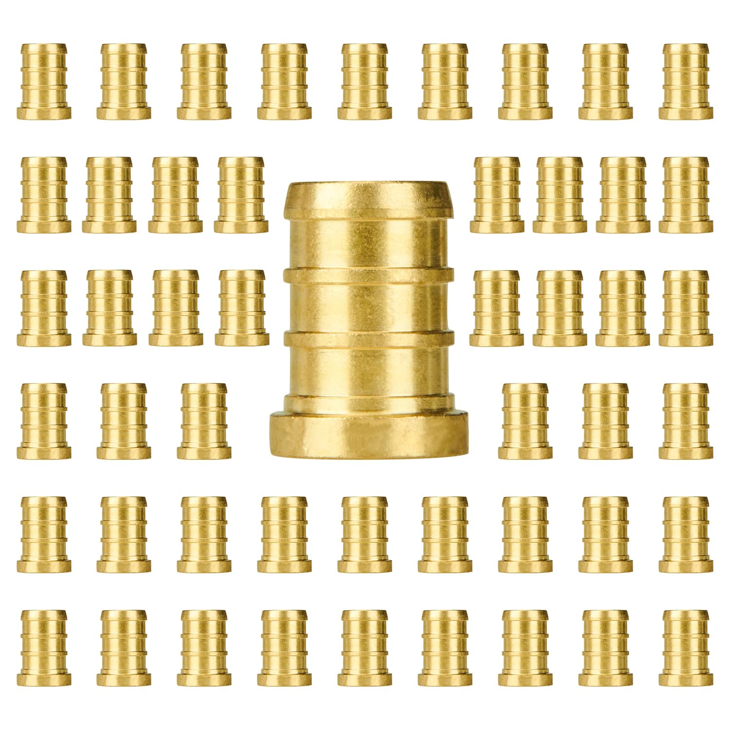 SUNGATOR 50-Pack 1/2 Inch PEX Plug End Cap Fittings