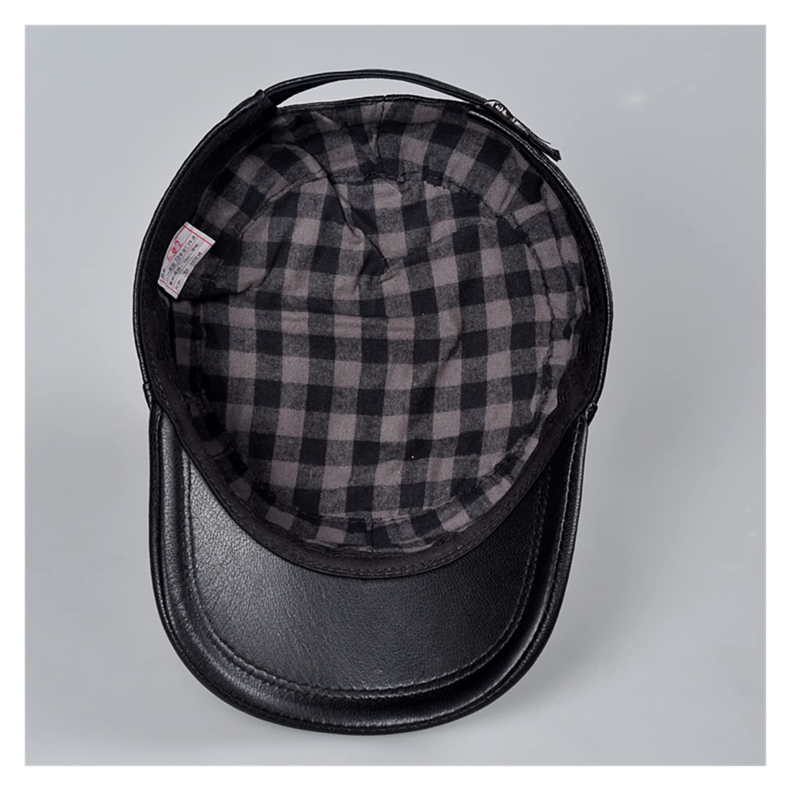Oryginalna skórzana czapka kapeluszowa zima mężczyzn baseball MIL-Itary Caps Hats