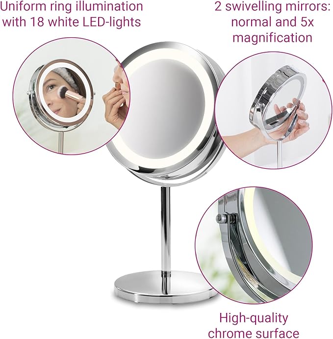 Espejo de Maquillaje Medisana CM 840 LED Redondo 5X miniatura 4