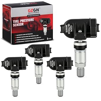 4-Pack TPMS Tire Pressure Monitoring Sensors,315MHz Pre-Programmed,Compatible with Nissan Sentra 2013-2019,Versa 2013-2019,Leaf 2013-2017,Versa Note 2013-2021SL Model Only