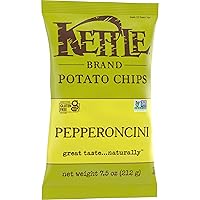Vista 6 de Papas fritas Kettle Brand, papas fritas Pepperoncini Kettle, 7.5 onzas