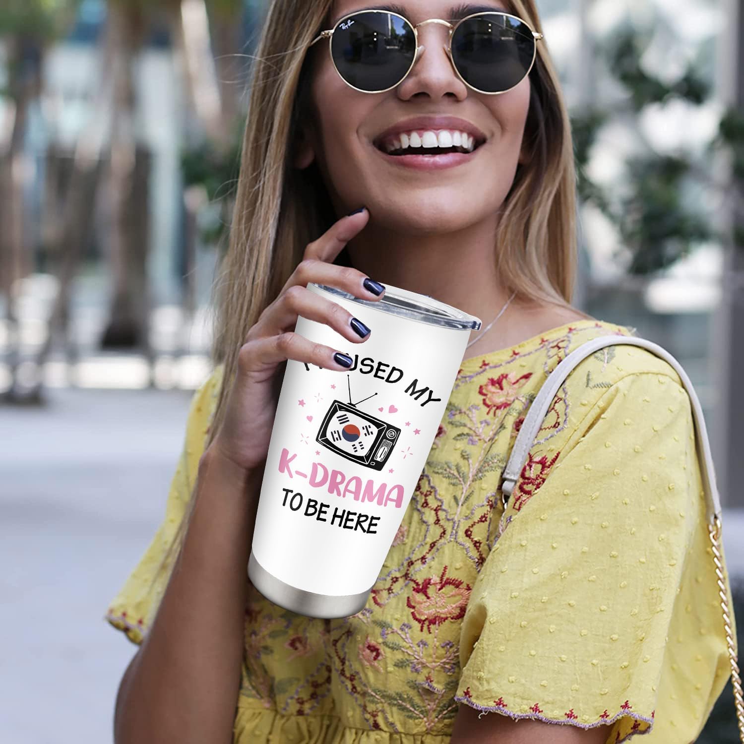 Korean Drama Gifts Tumbler 20OZ 1PC, Korean Gifts for Women/Men, K Drama Present, K-Drama Merch, K Pop Gift Ideas for Teen Girl, Kdrama Birthday Cup Mug - Image 5