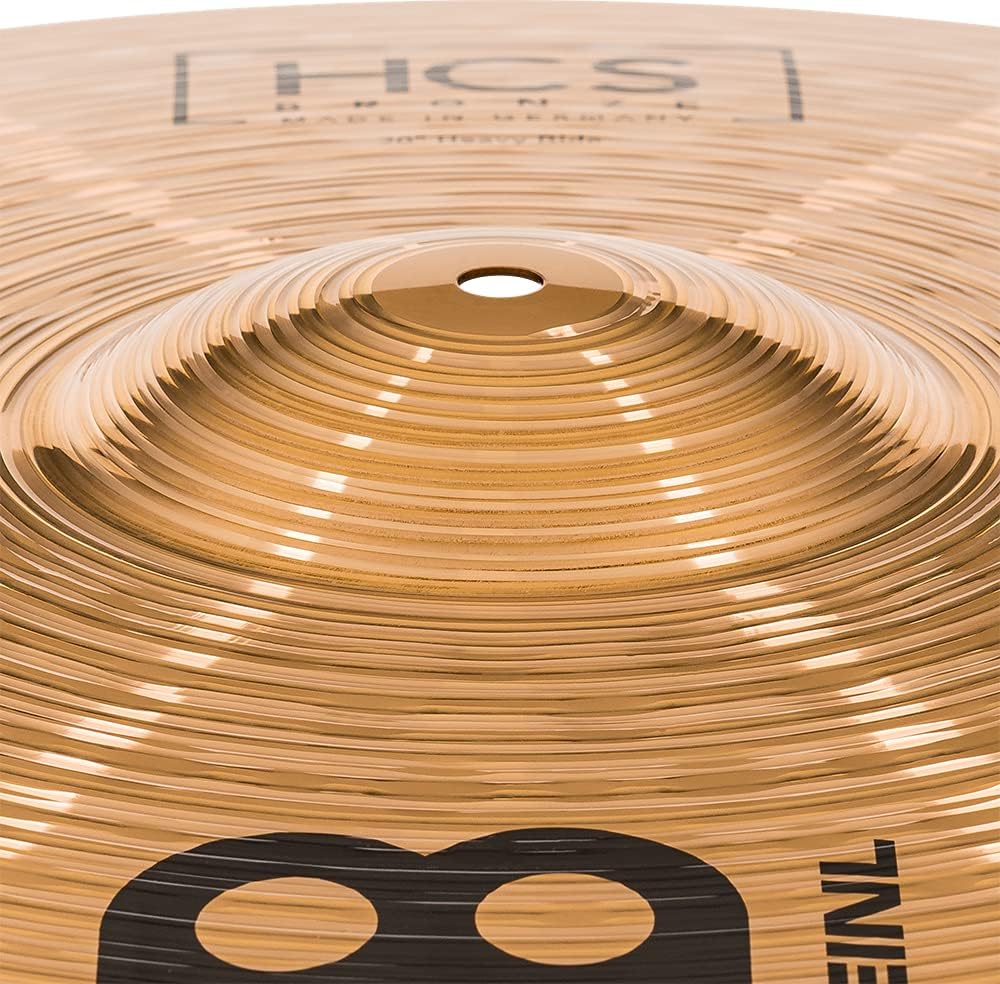 20” Heavy Ride – HCS Traditional Finish Bronze for Drum Set, Made In Germany, 2-YEAR WARRANTY