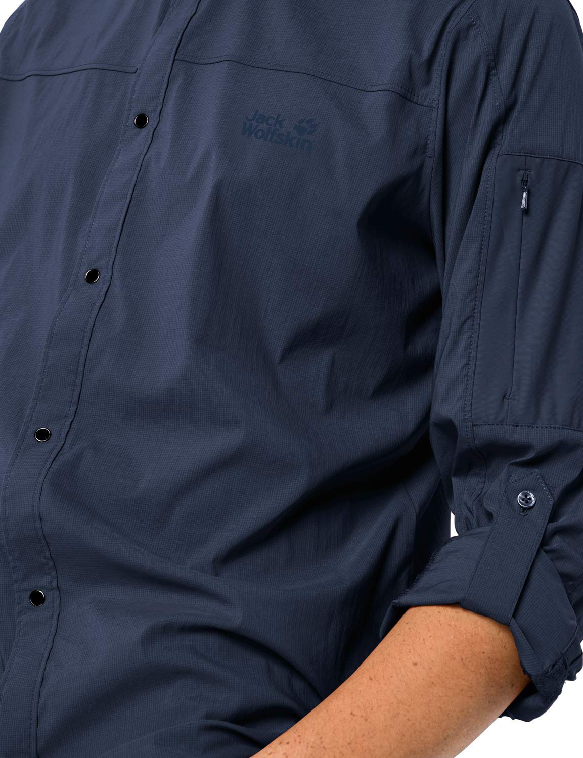 Jack Wolfskin Kenovo Ls Shirt M szybkoschnąca koszula outdoorowa z długim rękawem