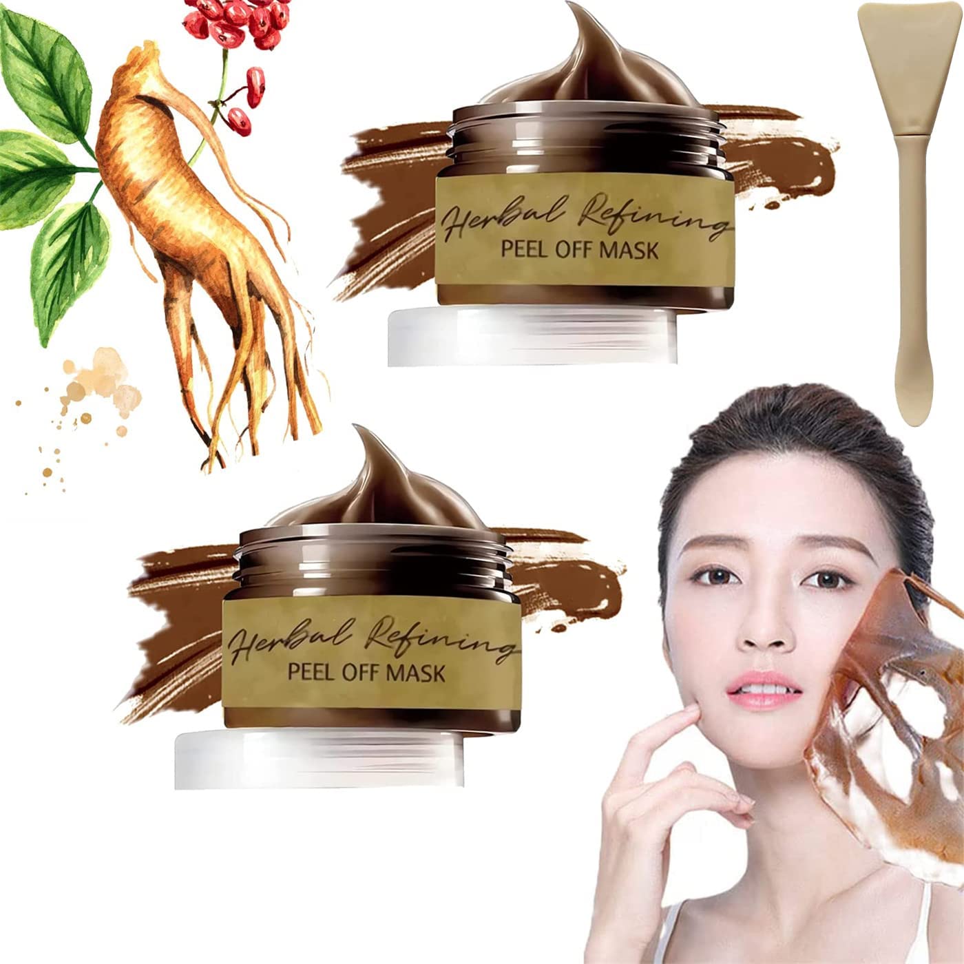 DqsWko ProHerbal Refining PeelOff Facial Mask, Cleansing