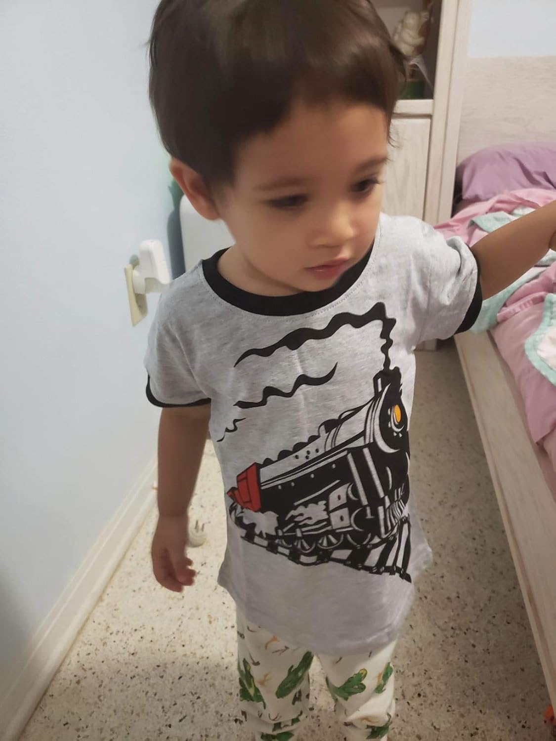 Little Hand Toddler Baby Boys Tops Cartoon Dinosaur Print Tees Kids Cotton Clothes Summer Short Sleeves T-Shirts 2-8 Years - Image 2