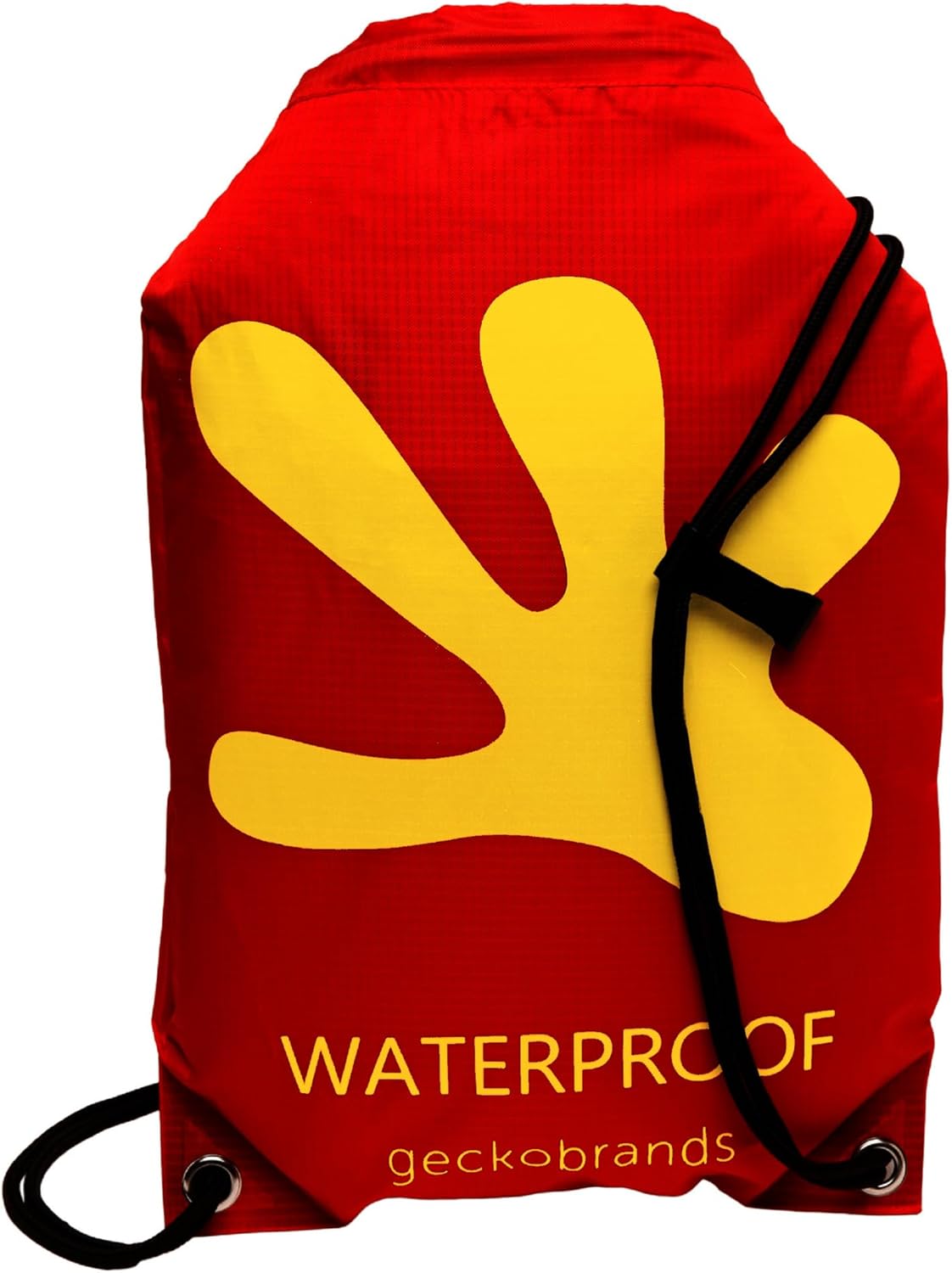 geckobrands Embark 10L Drawstring Backpack – Waterproof, Lightweight Dry Bag for Beach, Hiking, and Light Water Activities
