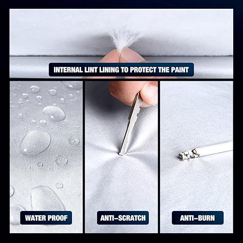 Miniatura 2 de Funda de automóvil para Dacia Sandero Stepway Sandero 2 Stepway Sandero 3 Stepway, cubierta impermeable para automóvil, protección solar contra la