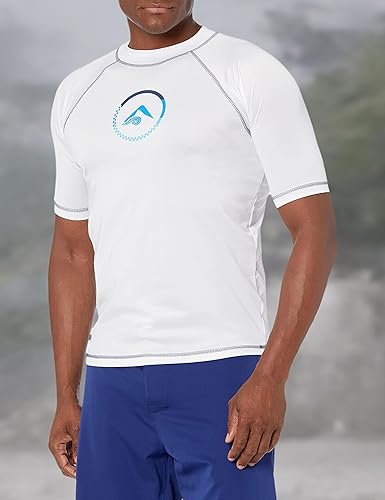 Miniatura 3 de Nike Camiseta de natación de manga corta UPF 40+ para hombre