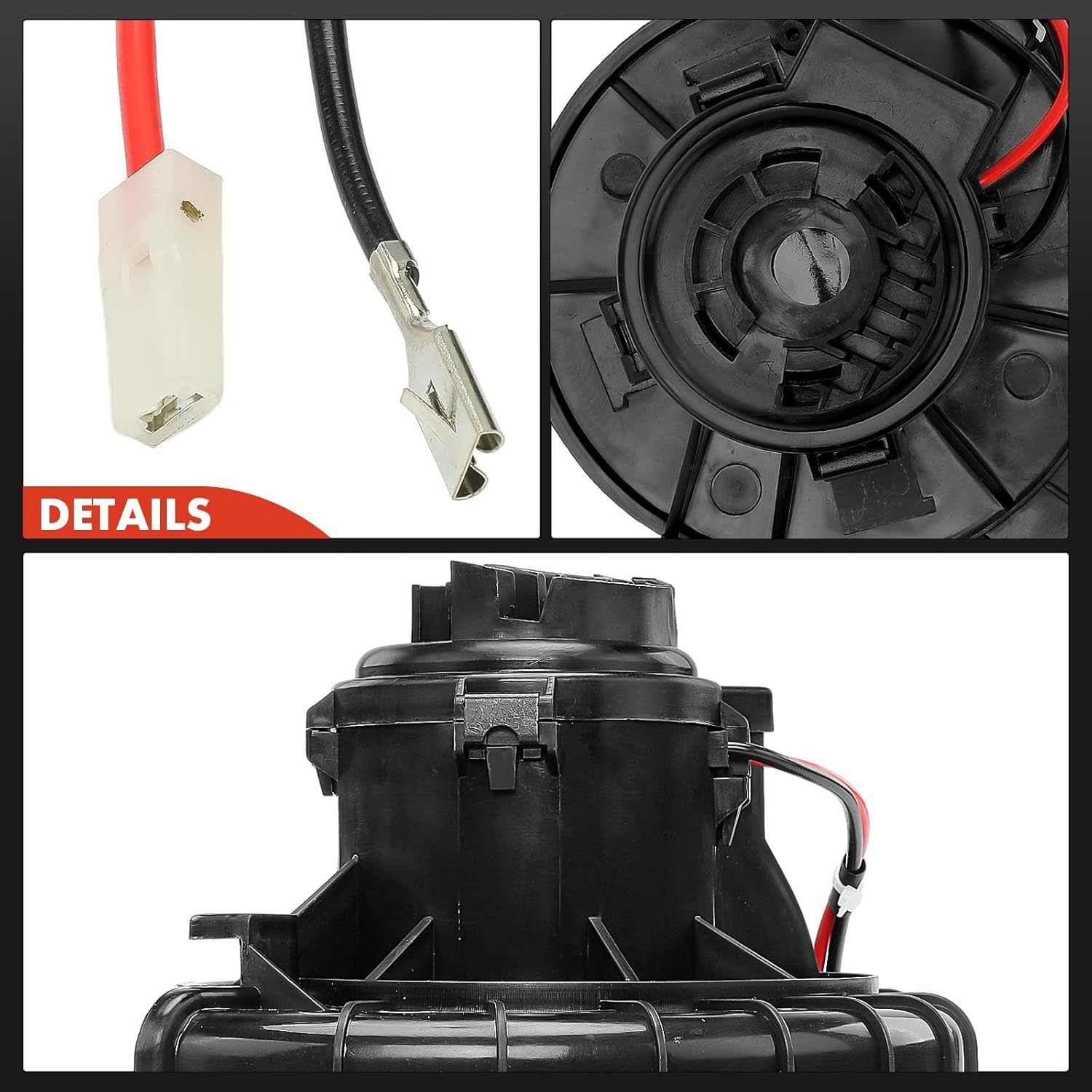 A-Premium Front HVAC Heater Blower Motor Compatible with Saturn Astra 2008-2009, L4 1.8L, Hatchback