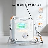 Diivoo Pulverizador Eléctrico de Jardín 5L, Boquilla Ajustable (Niebla/Chorro), Depósito Graduado,Correa Ajustable, Batería Recargable 2000mAh, Pulverizador a Presión Portátil para Plantas y Exterior - 4