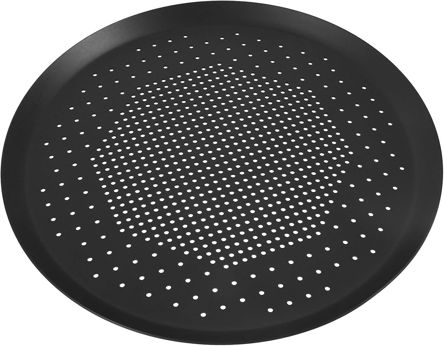 10-inch Thickened Perforated round Pizza Pan Nonstick Aluminium Alloy Baking Tray Oven Pizza Plate for Household and Restaurant Use