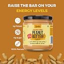 Classic Peanut Butter | Smooth & Creamy | 100% Roasted Peanuts | No Added Sugar, No Palm Oil | Protein-Rich Spread | 350 g gallery image