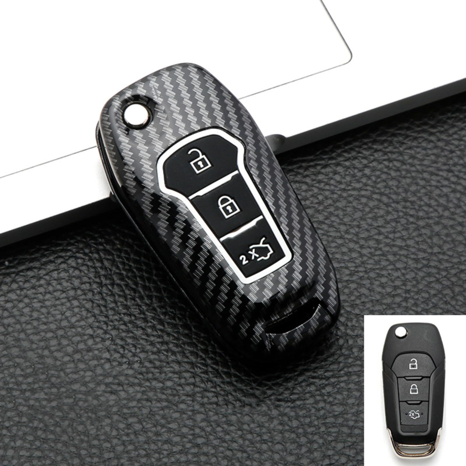 Étui de clé en TPU pour Ford Focus C-Max et S-Max