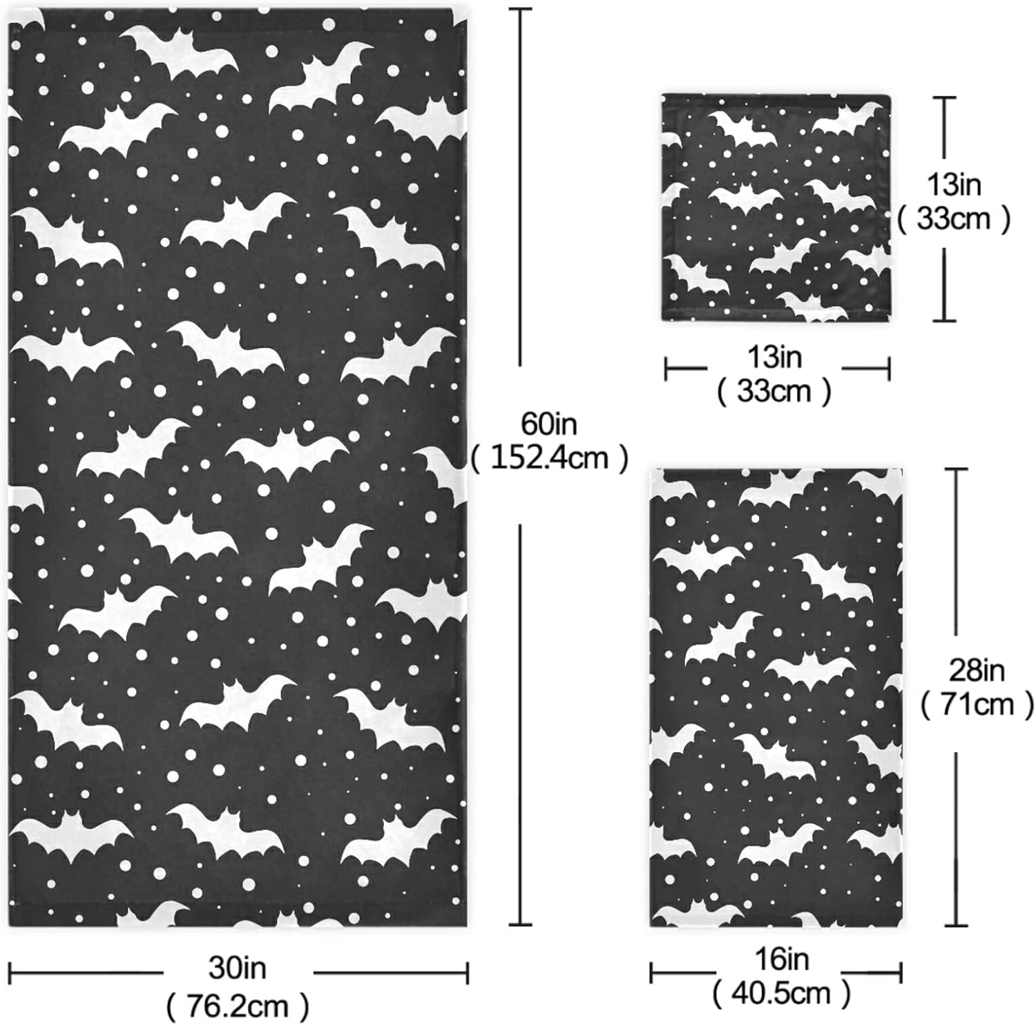 Naanle Stylish Leopard Pink Cheetah Skin Pattern Soft Decorative Set of 3 Towels, 1 Bath Towel+1 Hand Towel+1 Washcloth, Multipurpose for Bathroom, Hotel, Gym, Spa and Beach