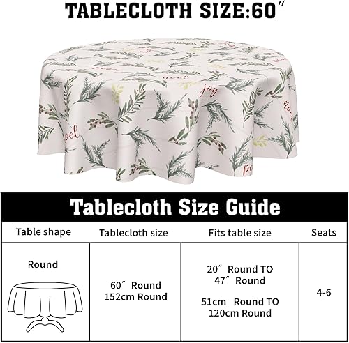 Miniatura 2 de Mantel redondo para el 4 de julio, 60 pulgadas, diseño de acuarela rojo y azul, floral, patriótico, Día de la Independencia, Día de los Caídos,