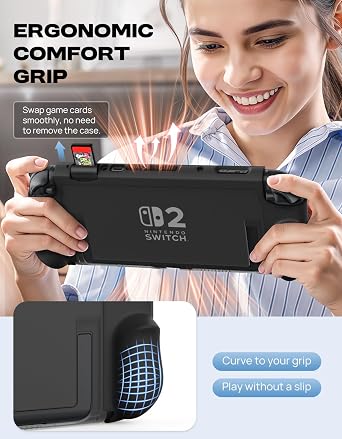 MoKo Dockable Case Compatible with Nintendo Switch 2 & Kickstand