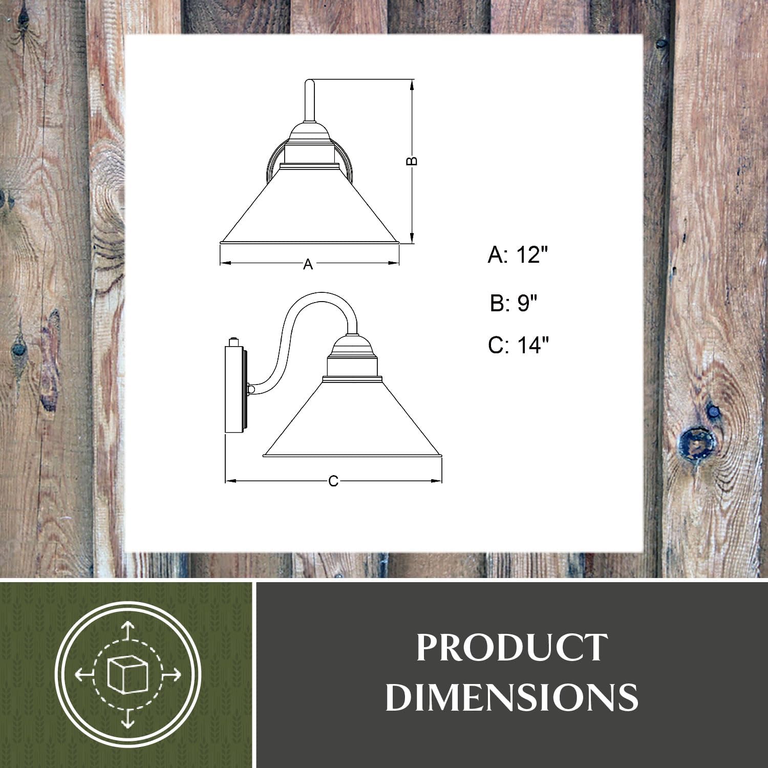Product Dimensions Diagram for VAXCEL T0494