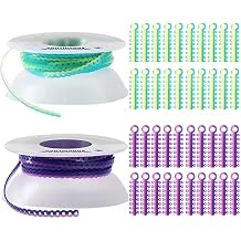 2 Color Mixed Dental Orthodontic Ligature Ties Kits Teeth Braces Power Chain Combo Kits Power Chain Short