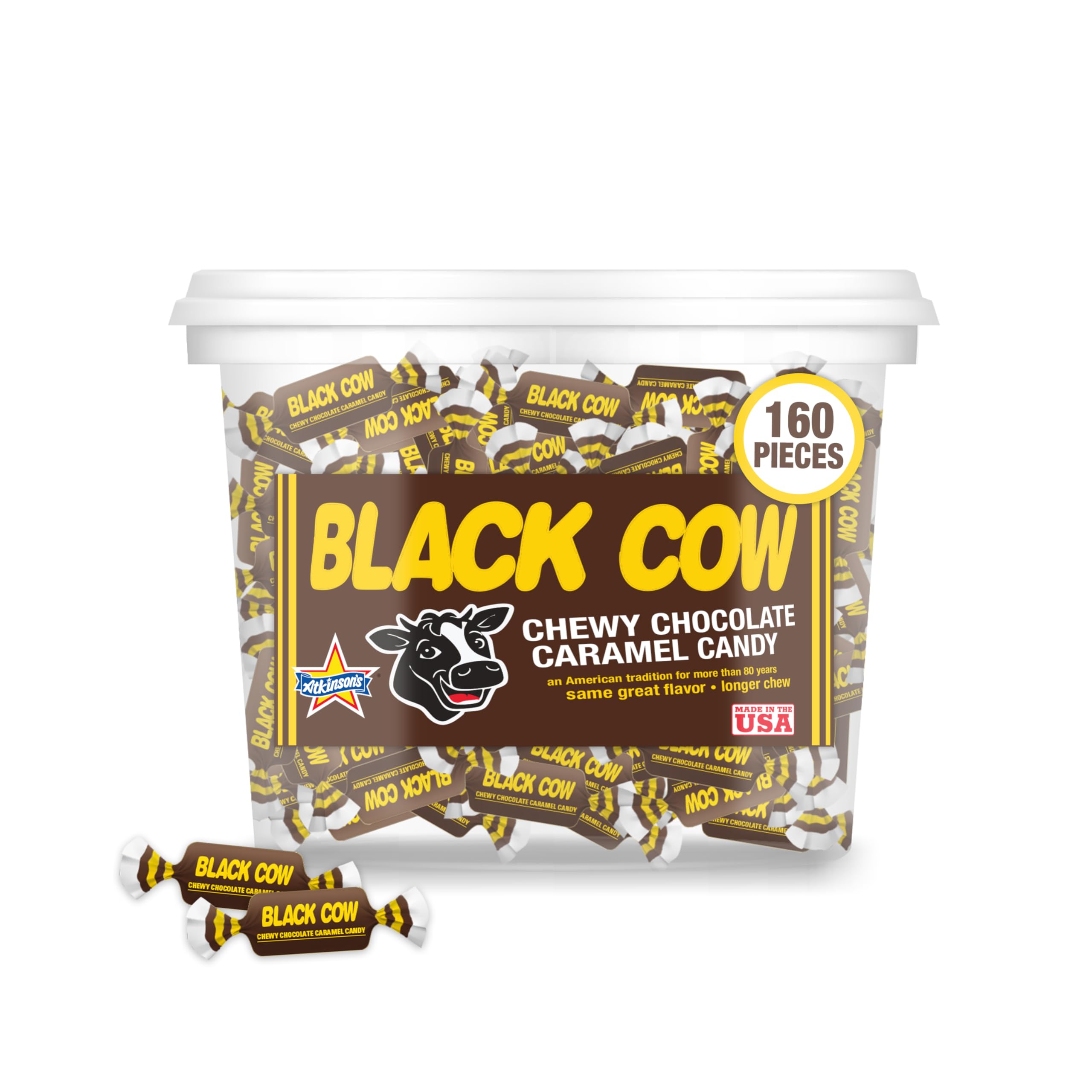 Black Cow Chewy  Chocolate Caramel