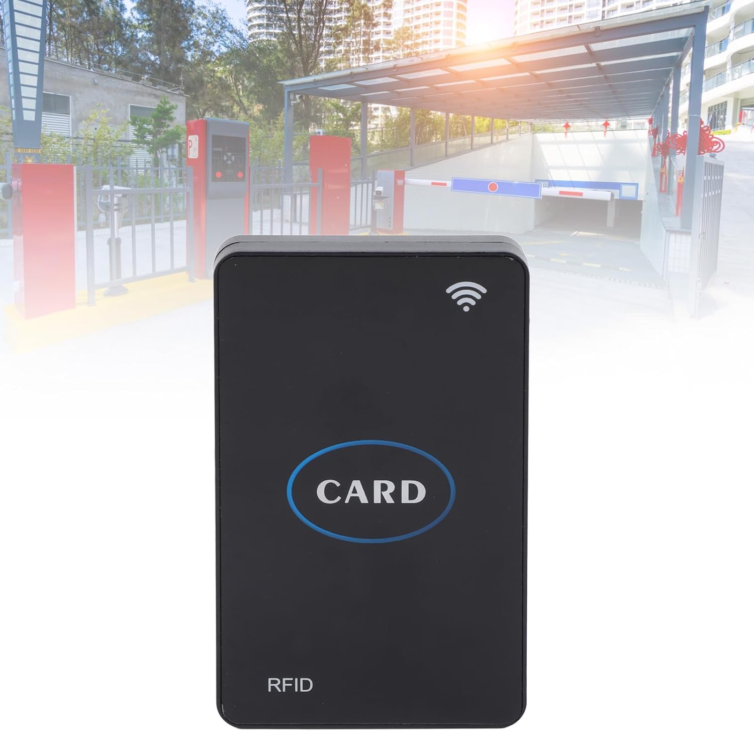 UHF Access Control Card Reader, 902MHz to 928MHz Small Desktop USB UHF Identification Card Reader Writer for Picture File Management