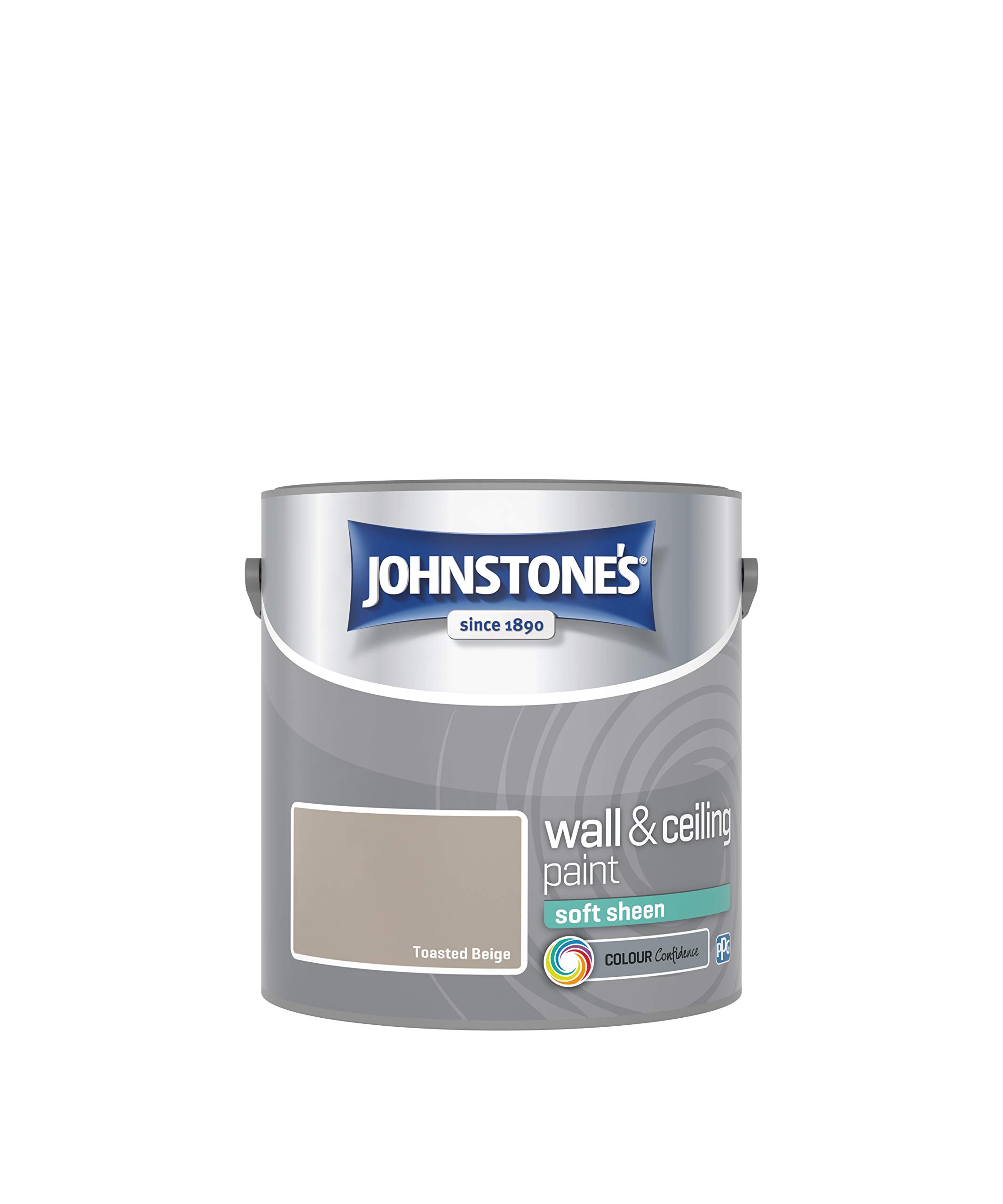 Johnstone's Toasted Beige 304172 Vinyl Soft Sheen Emulsion - ,2.5