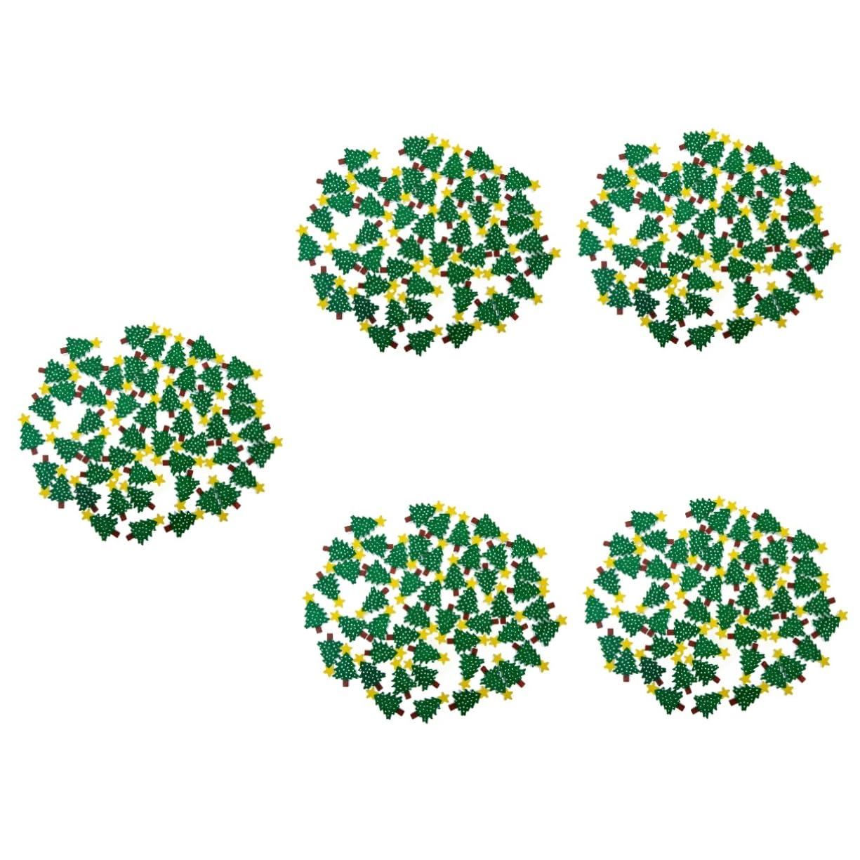 Bricolage de Noël : 250 perles en bois de sapin pour charmes de guirlande et décor de maison DIY