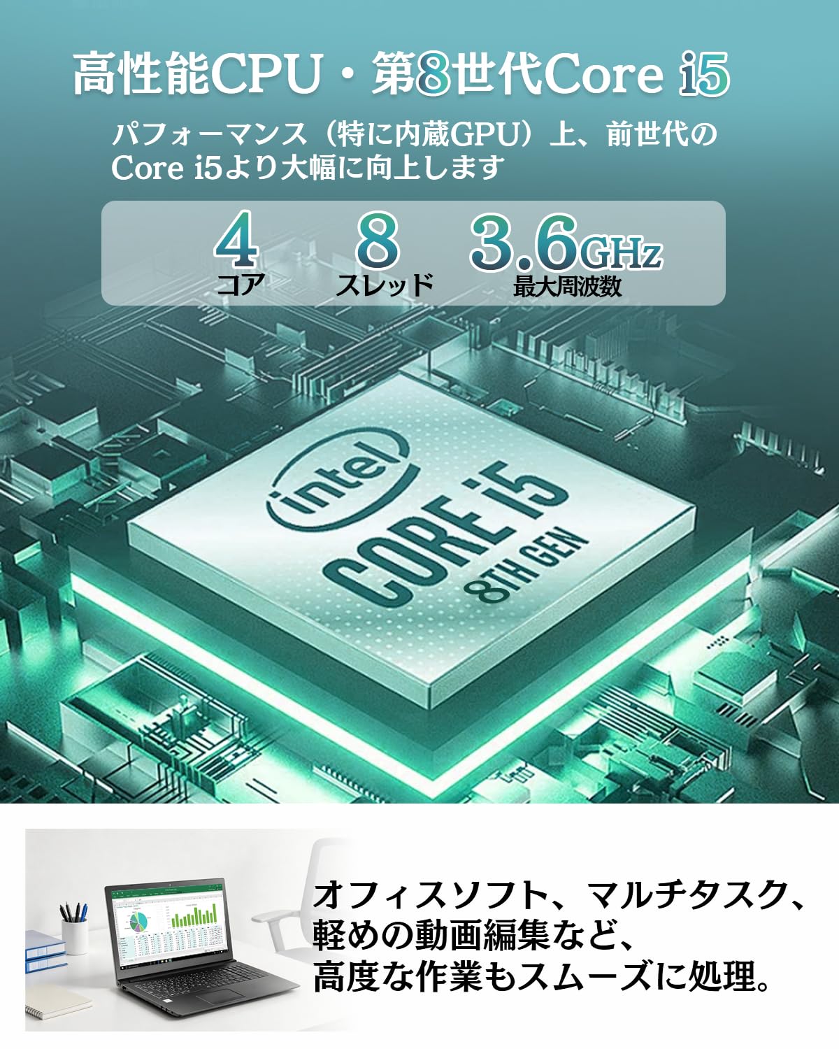 TOSHIBA ノートPC 高速起動SSD メモリ8GB オフィス2024年入り Amazon.co.jp: 【Win11、MS Office 2024搭載】Dynabook / 15.6インチ