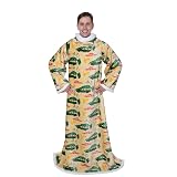 Snuggie Sherpa Christmas Vacation Original Wearable Blanket With Sleeves | Cozy Oversized Throw for Adult Men & Women, Machine Washable, Great Gift for Holidays, As Seen on TV, One Size, 71 x 54