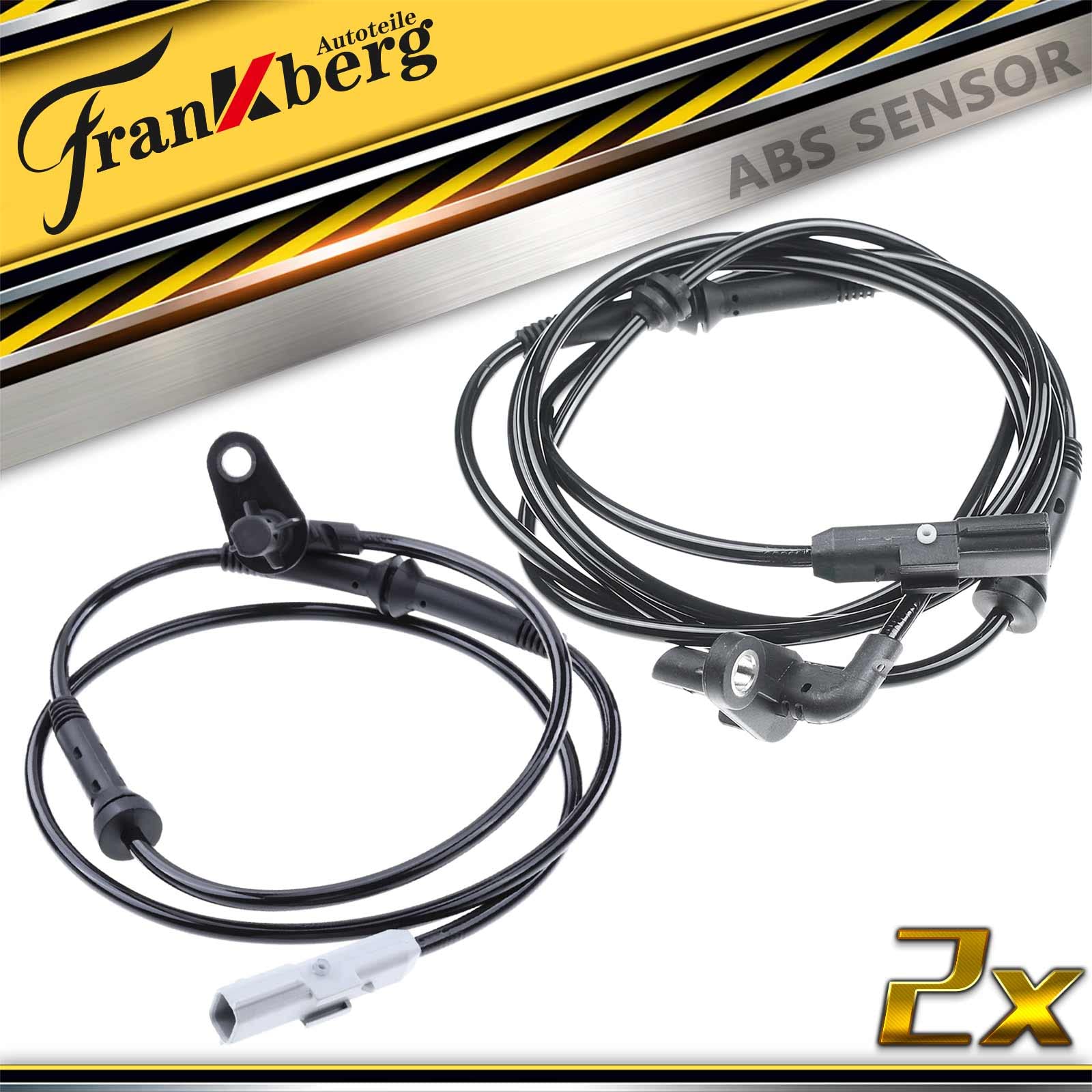 Frankberg 2 sensori di velocità ruota ABS posteriori sinistro destro | 479001221R; Compatibile con: Dokker MPV KE, Dokker Express Box/MPV, Lodgy JS