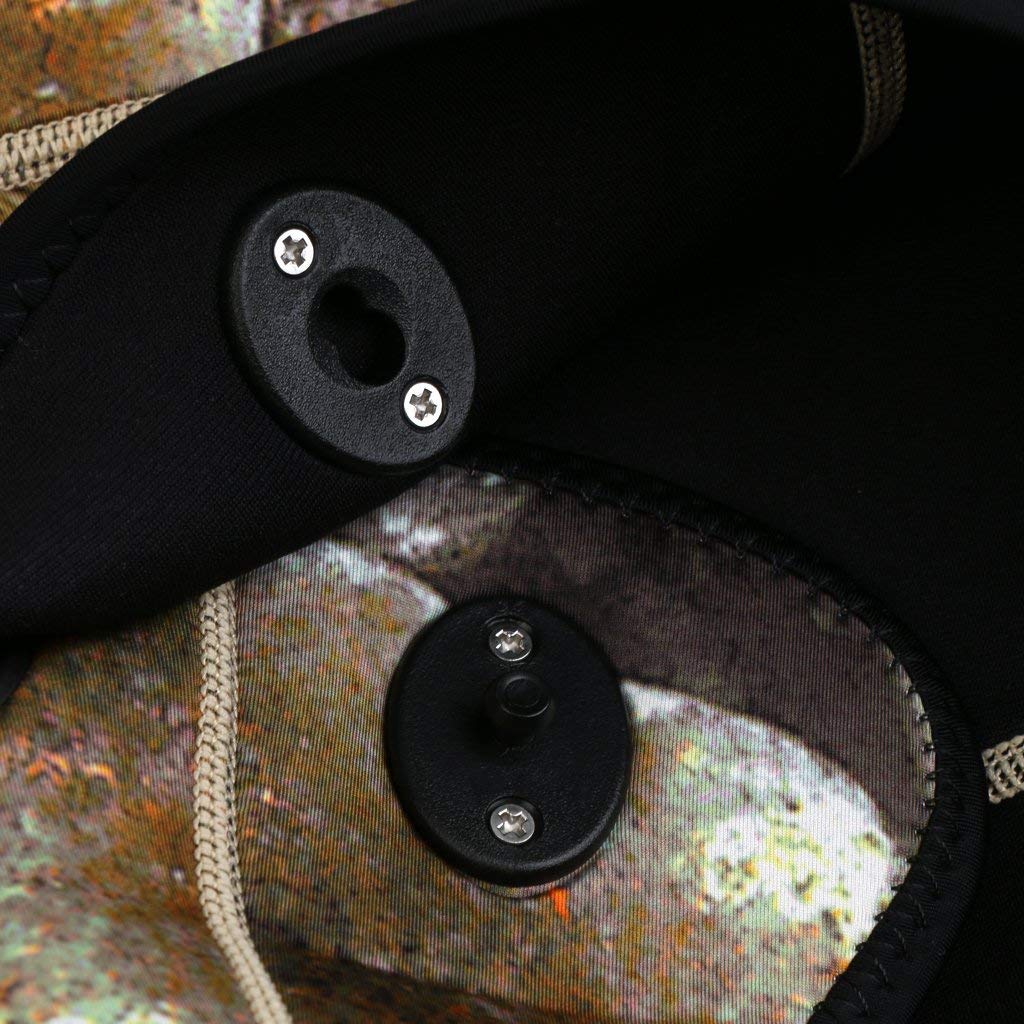 Traje de neopreno para hombre, 2 piezas, para buceo, esnórquel, surf