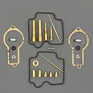 Deluxe Carburetor Rebuild Repair Kit for Honda XL250R XL250 1984-1987 Carburetor Carb Replacement Set Main Jet #100#102#105 Pilot Jet #422 Pack