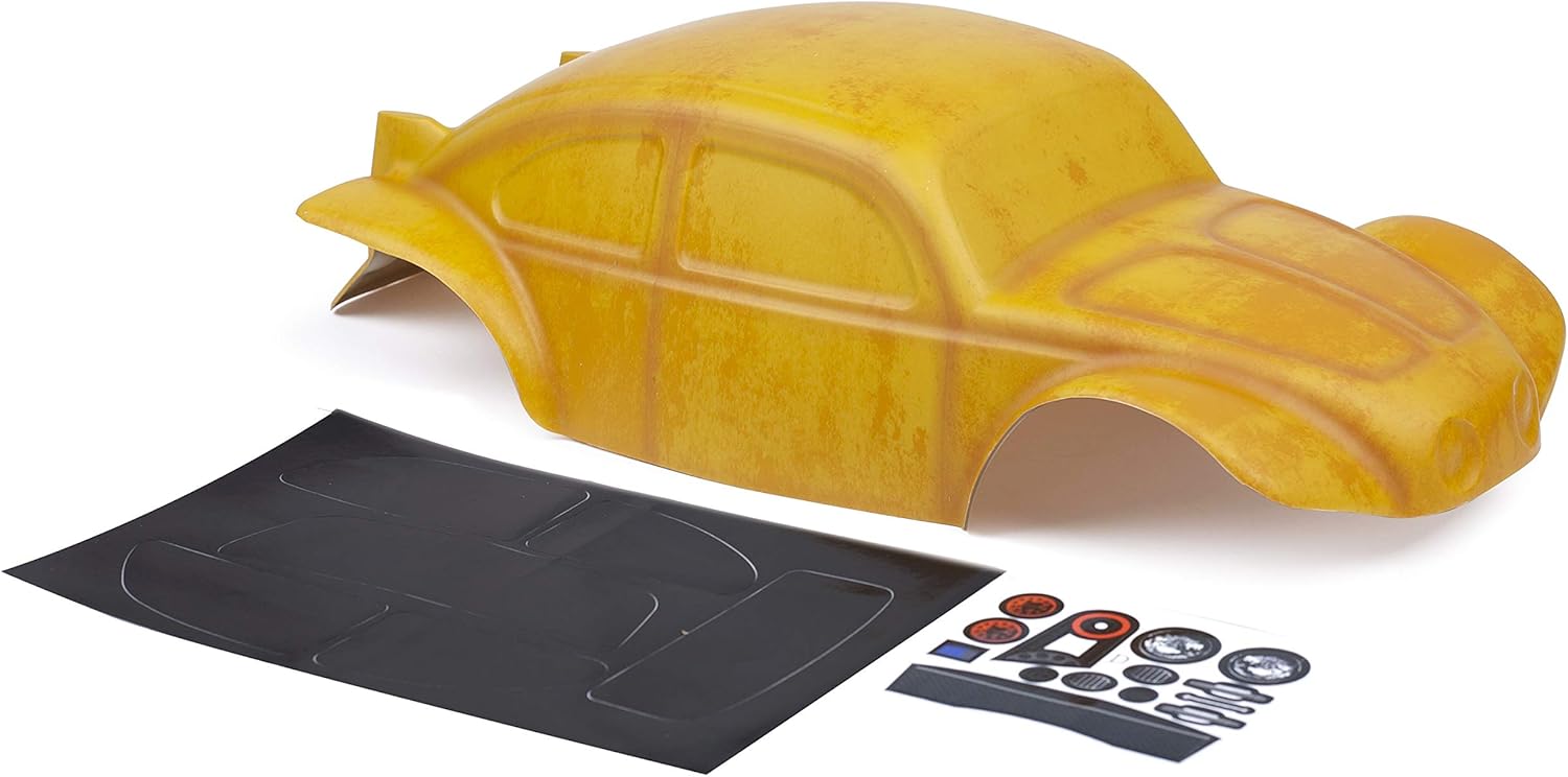 SummitLink Custom Body Rusty Yellow Buggy Style Compatible for 1/10 Scale RC Car or Truck (Truck not Included) B-RY-01 : Toys & Games
