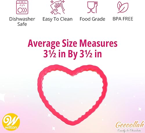 Miniatura 4 de Wilton - Cortadores de galletas, alfabeto, números y vacaciones, juego de 101 cortadores de masa de tamaño perfecto para hornear