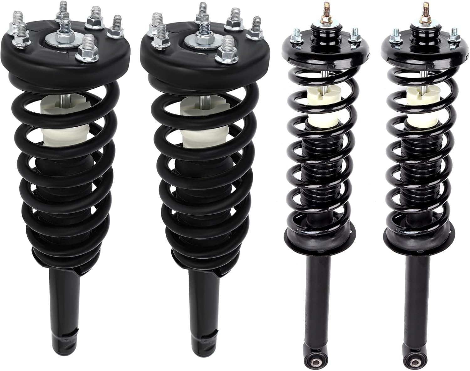 Front & Rear Struts and Shocks Complete Assembly 2004-2008 for Acura TL Struts with Coil Spring Shocks Absorber Replacement 171372 272322