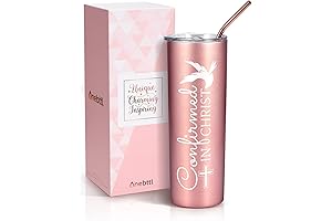 Onebttl Confirmation Gifts for Teenage Girls - Skinny Tumbler