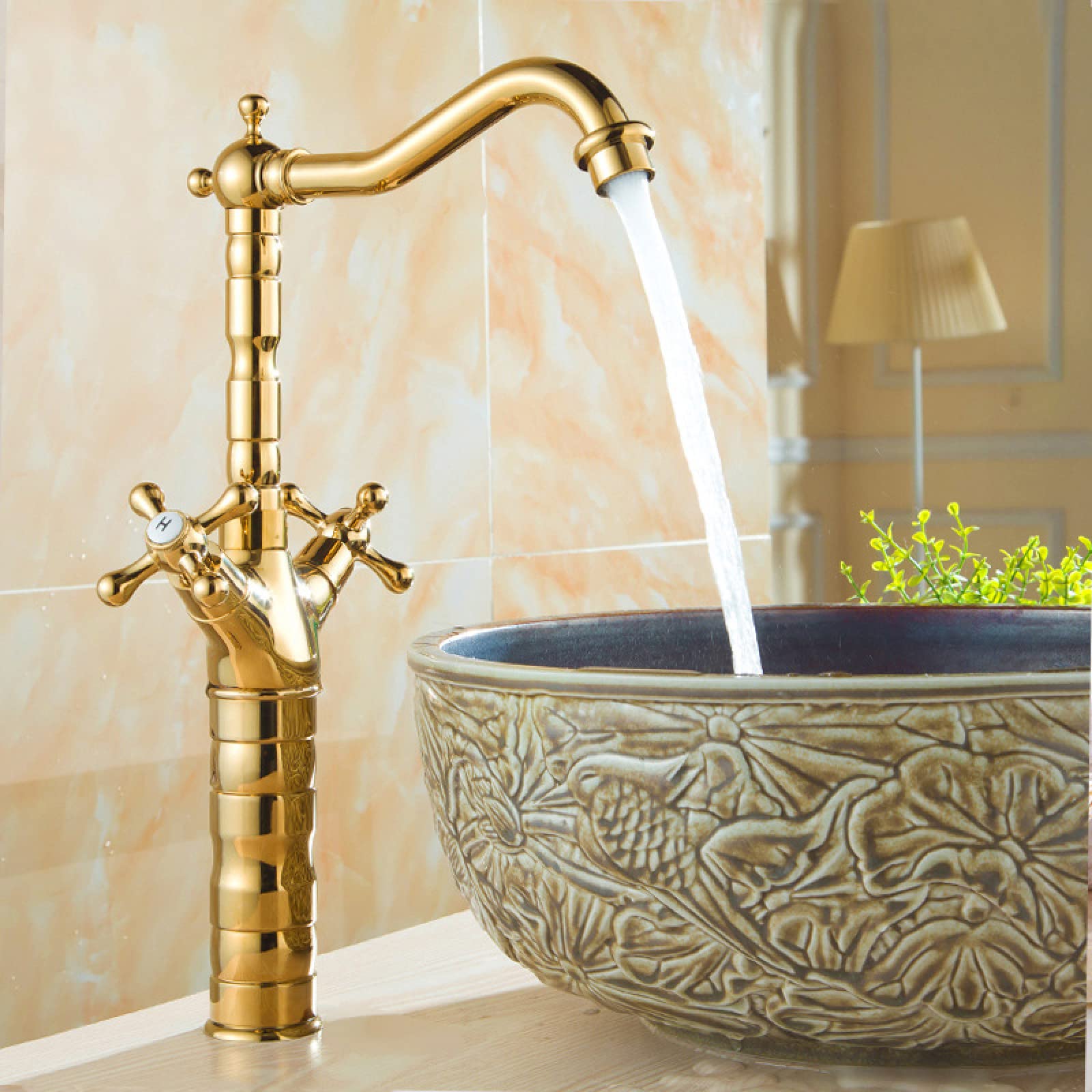 Robinet évier salle de bain monotrou rétro pour sublimer votre rituel bien-être matinal